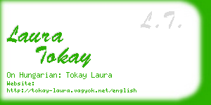 laura tokay business card